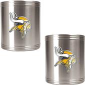 NFL Minnesota Vikings Stainless Steel Can Holders