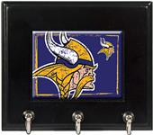 NFL Minnesota Vikings Wood Keyhook Rack