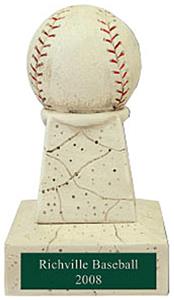 Hasty Awards Baseball Stone-Like Tower Trophies