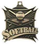 Hasty Awards 2.5" Softball Xtreme Medals M-701 Hasty Awards 2.5" Softball Xtreme Medals M-701