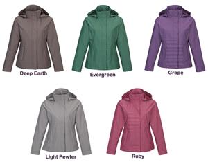 TRI MOUNTAIN Inverness Women's Tonal Plaid Jacket