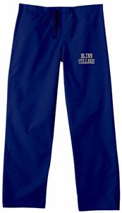 Blinn College Navy Classic Scrub Pants