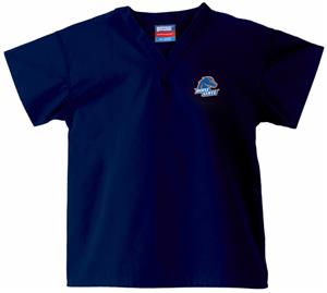 Boise State University Kid's Navy Scrub Tops