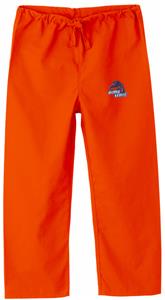 Boise State University Kid's Orange Scrub Pants