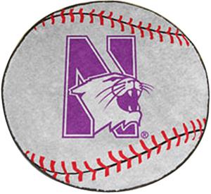 Fan Mats Northwestern University Baseball Mat
