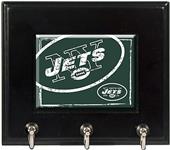 NFL New York Jets Wood Keyhook Rack