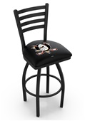 Anaheim Ducks NHL Ribbed Ring Bar Stool