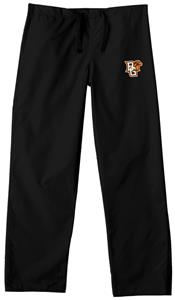 Bowling Green State Univ Black Classic Scrub Pants
