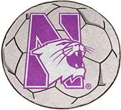 Fan Mats Northwestern University Soccer Ball Mat