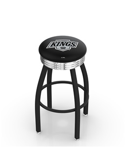 Los Angeles Kings NHL Ribbed Ring Bar Stool