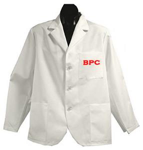 Brewton Parker College White Short Labcoats
