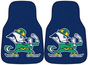 Fan Mats Notre Dame Fighting Irish Carpet Car Mats