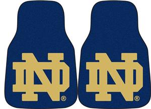 Fan Mats Notre Dame Carpet Car Mats