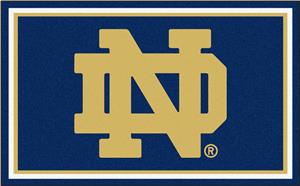 Fan Mats Notre Dame 4x6 Rug