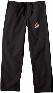 Univ of Central Florida Black Classic Scrub Pants