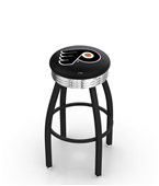 Philadelphia Flyers Blk NHL Ribbed Ring Bar Stool Philadelphia Flyers Blk NHL Ribbed Ring Bar Stool