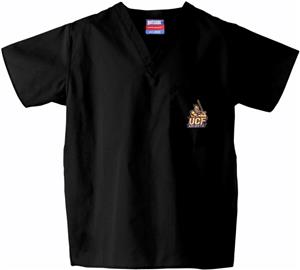 Univ of Central Florida Black Classic Scrub Tops