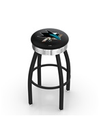 San Jose Sharks NHL Ribbed Ring Bar Stool San Jose Sharks NHL Ribbed Ring Bar Stool