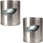 NFL Philadelphia Eagles Stainless Can Holders
