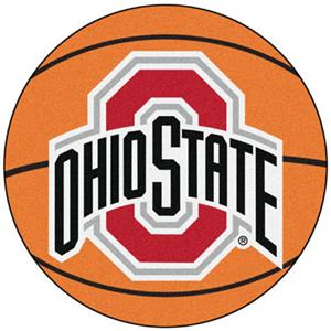 Fan Mats Ohio State University Basketball Mat