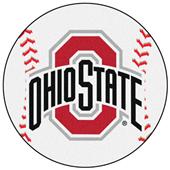 Fan Mats Ohio State University Baseball Mat Fan Mats Ohio State University Baseball Mat