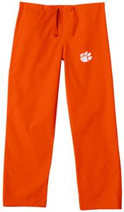 Clemson University Orange Classic Scrub Pants