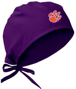 Clemson University Purple Surgical Caps