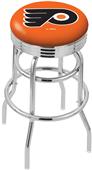 Philadelphia Flyers NHL Rib Double-Ring Bar Stool Philadelphia Flyers NHL Rib Double-Ring Bar Stool