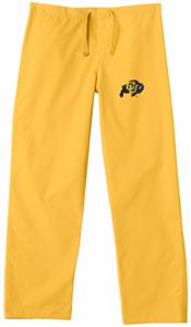 Univ of Colorado Buffaloes Gold Classic Scrub Pant