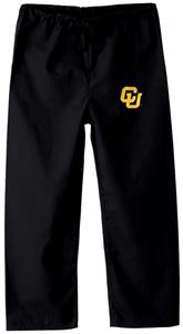 University of Colorado Kid's Black Scrub Pants