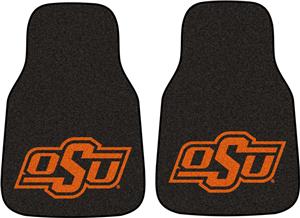 Fan Mats Oklahoma State University Carpet Car Mats