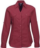 TRI MOUNTAIN Aero Women's Shirt w/Button Tabs TRI MOUNTAIN Aero Women's Shirt w/Button Tabs