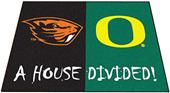 Fan Mats Oregon/Oregon State House Divided Mat Fan Mats Oregon/Oregon State House Divided Mat