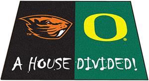 Fan Mats Oregon/Oregon State House Divided Mat