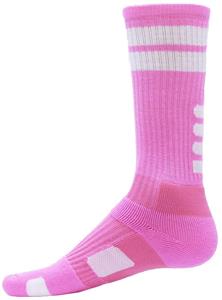 Red Lion Flash Pink Crew Socks