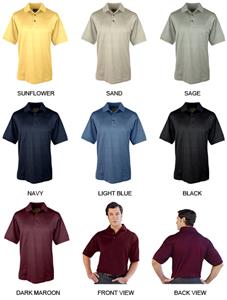 TRI MOUNTAIN Covington Broad Striped Golf Shirt