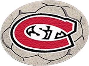 FanMats St. Cloud State University Soccer Ball Mat