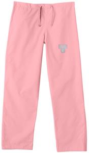 Univ of Connecticut Huskies Pink Scrub Pants