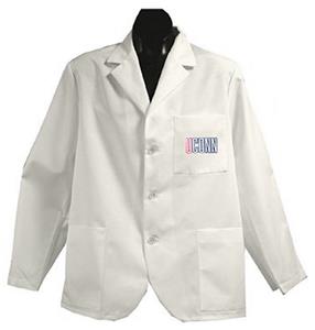 University of Connecticut White Short Labcoats