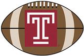Fan Mats Temple University Football Mat