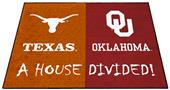Fan Mats Texas/Oklahoma House Divided Mat