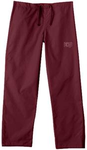 Eastern Kentucky Univ Maroon Classic Scrub Pants