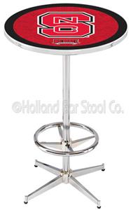 North Carolina State University Chrome Pub Table