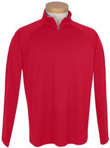 TRI MOUNTAIN Milestone Quarter Zip Pullover Shirt