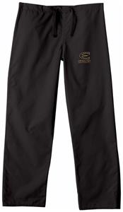 Emporia State Univ Black Classic Scrub Pants