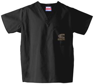 Emporia State Univ Black Classic Scrub Tops