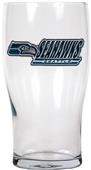 NFL Seattle Seahawks Pub Glass (Logo & Team Name)