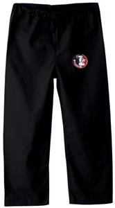 Florida State Univ Kid's Black Scrub Pants