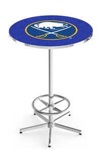 Buffalo Sabres NHL Chrome Pub Table