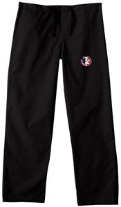 Florida State Univ Black Classic Scrub Pants